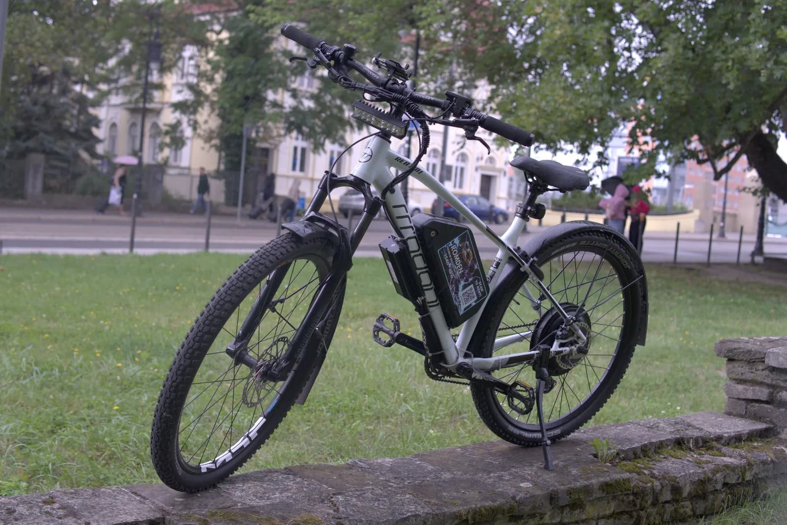 Romden Bike w miejskim otoczeniu Poznania